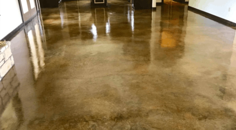Concrete floor staining scottsdale az 